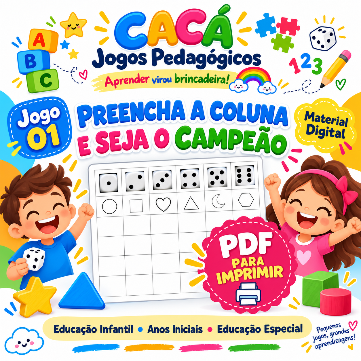 Capa do jogo Preencha a Coluna e Seja o Campeão